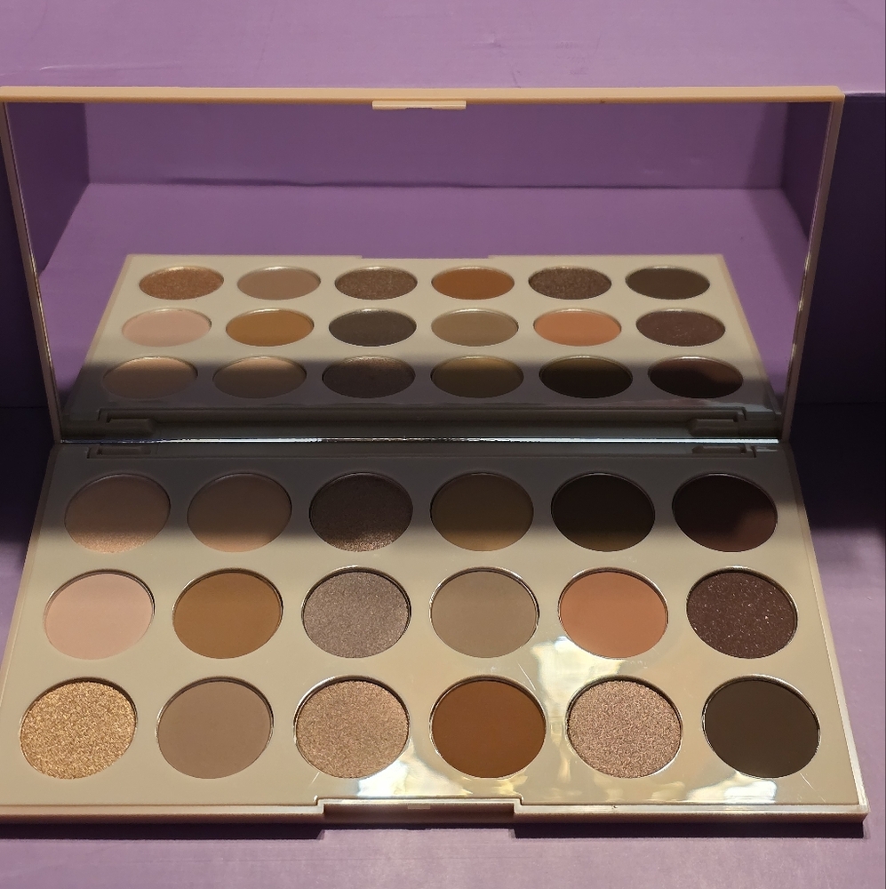 Morphe Brown and Tan Eyeshadow Palette Matte and Shimmer